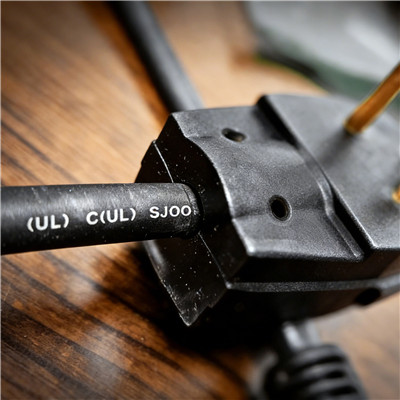NEMA 250V 6-50P to 125V 5-15R Molded-on Adapter 1.5ft - Click Image to Close