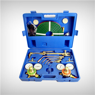 Gas cutting welding and heating outfit kit /w case medium duty