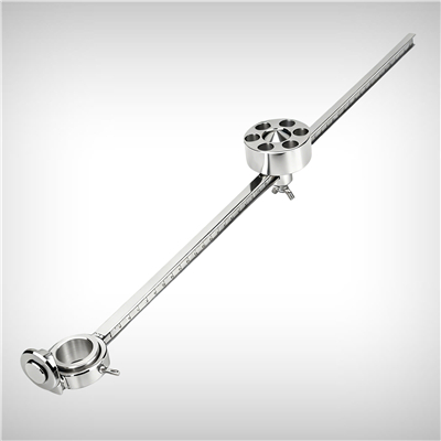 Circle cutting guide stainless steel /w magnet and ruler Circle cutting guide stainless steel /w magnet and ruler