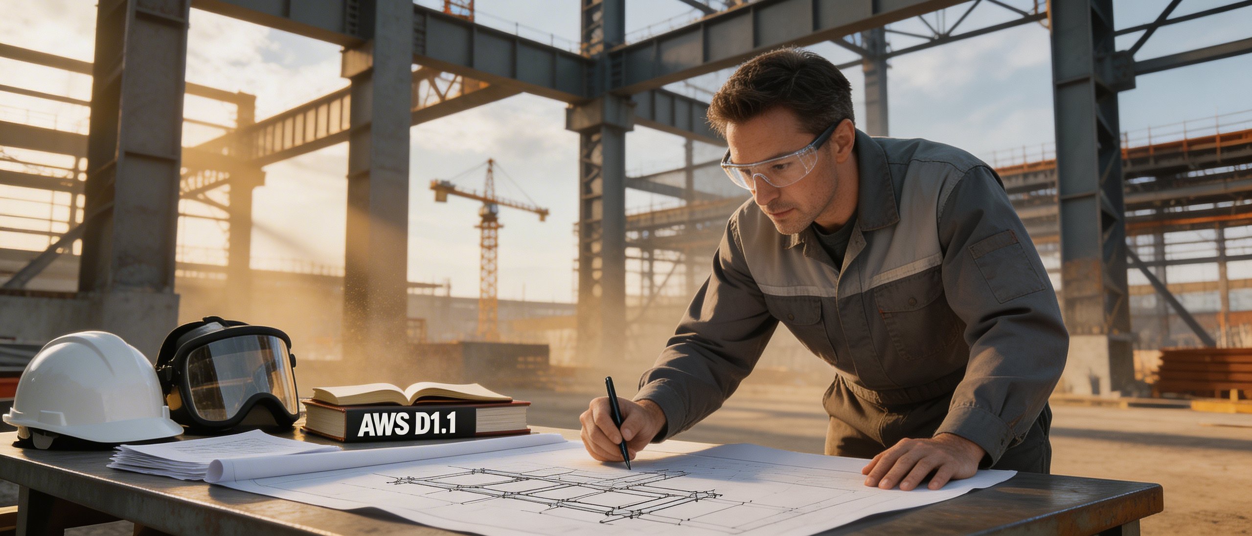 AWS structural welding standards D1.1 code book inspection certification for steel construction