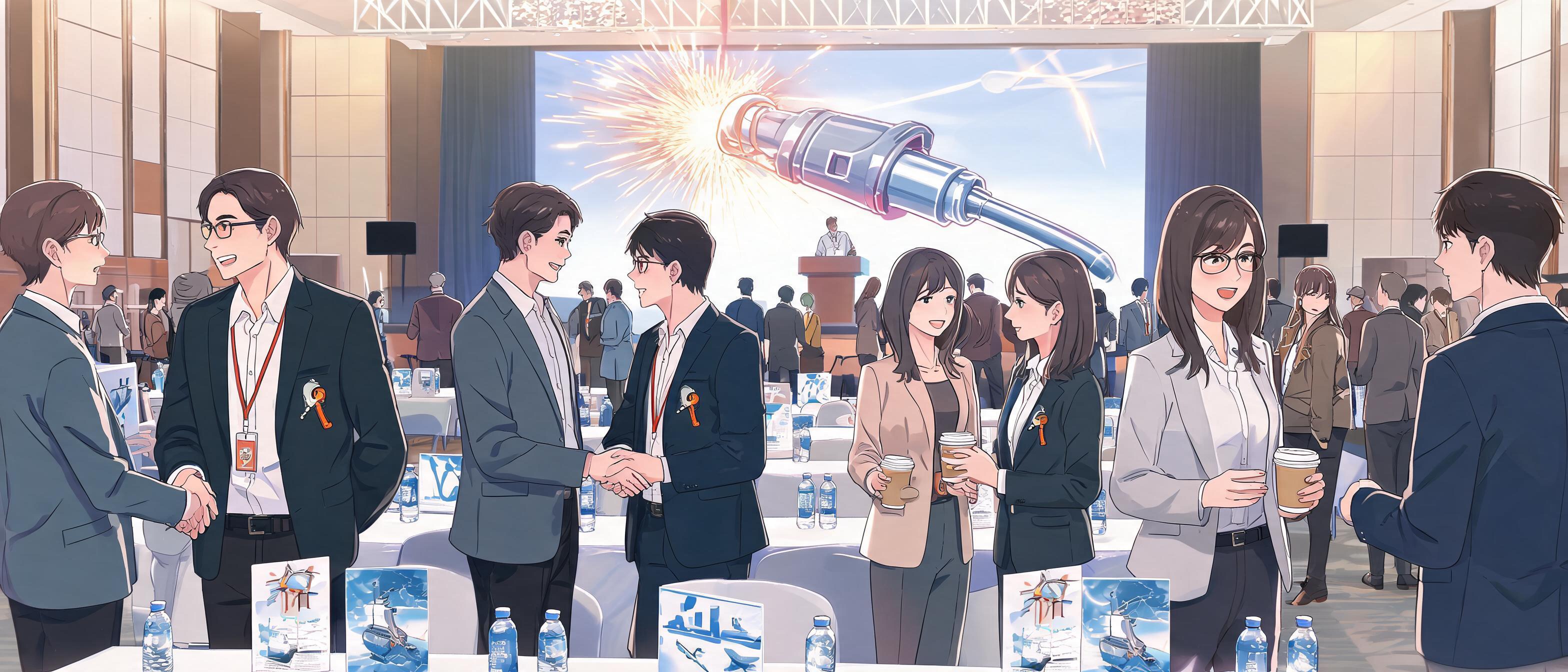 **Welding Business Owners Summit 2026 (Sept 11-12, Pennsylvania)** — anime style