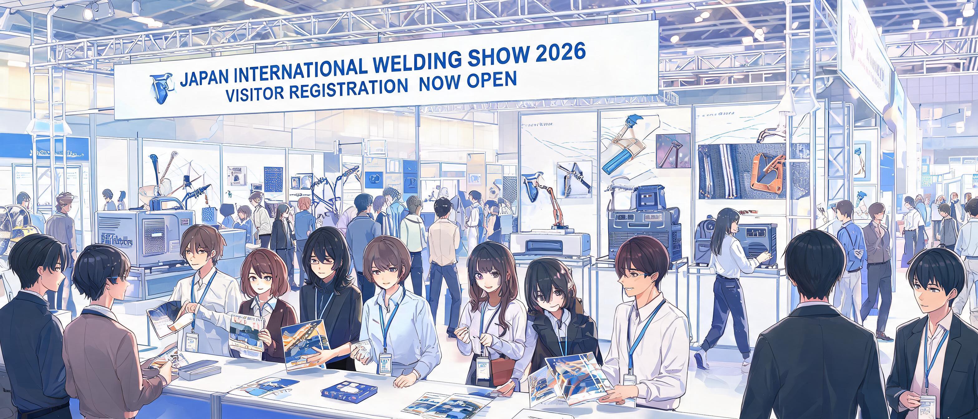**Japan International Weldingshow 2026 opens visitor registration** — anime style