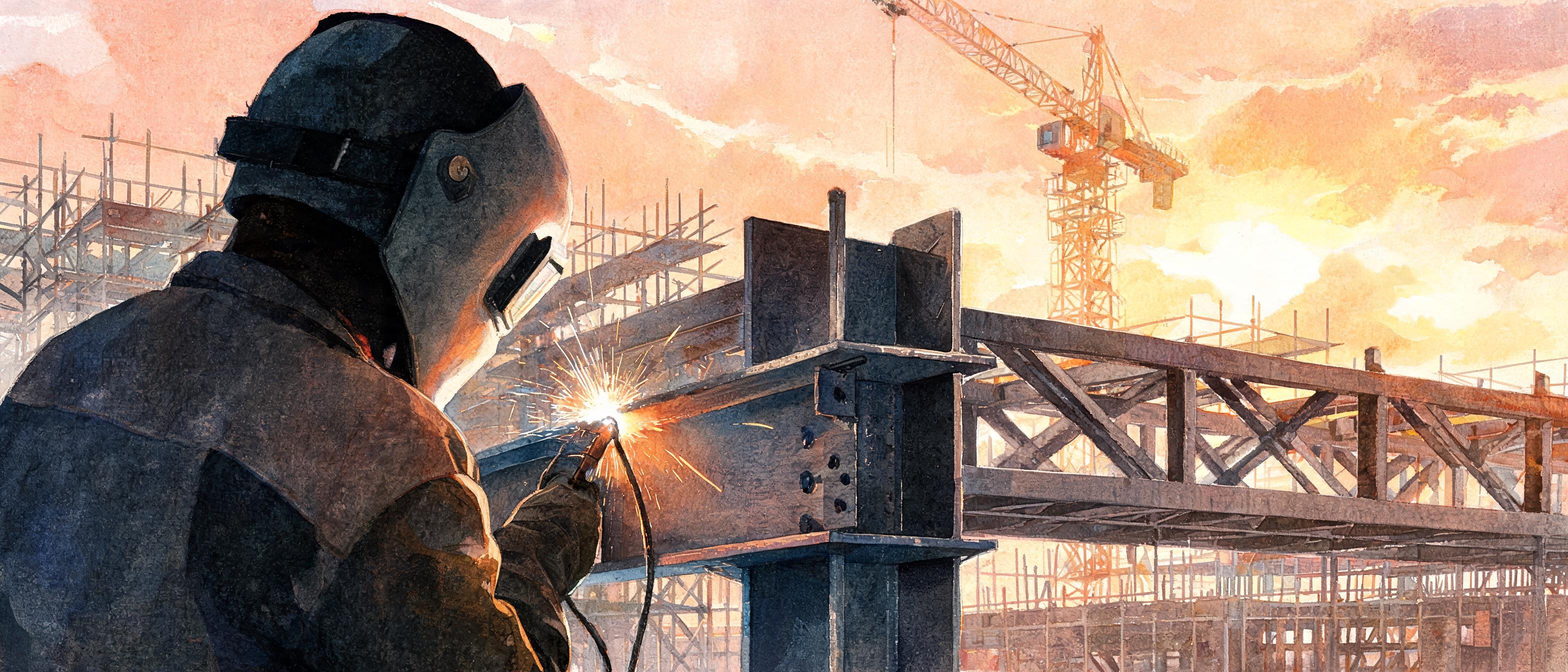 **University West launches new International Welding Engineer/Technologist certification program starting September 2026** — Watercolor Painting style