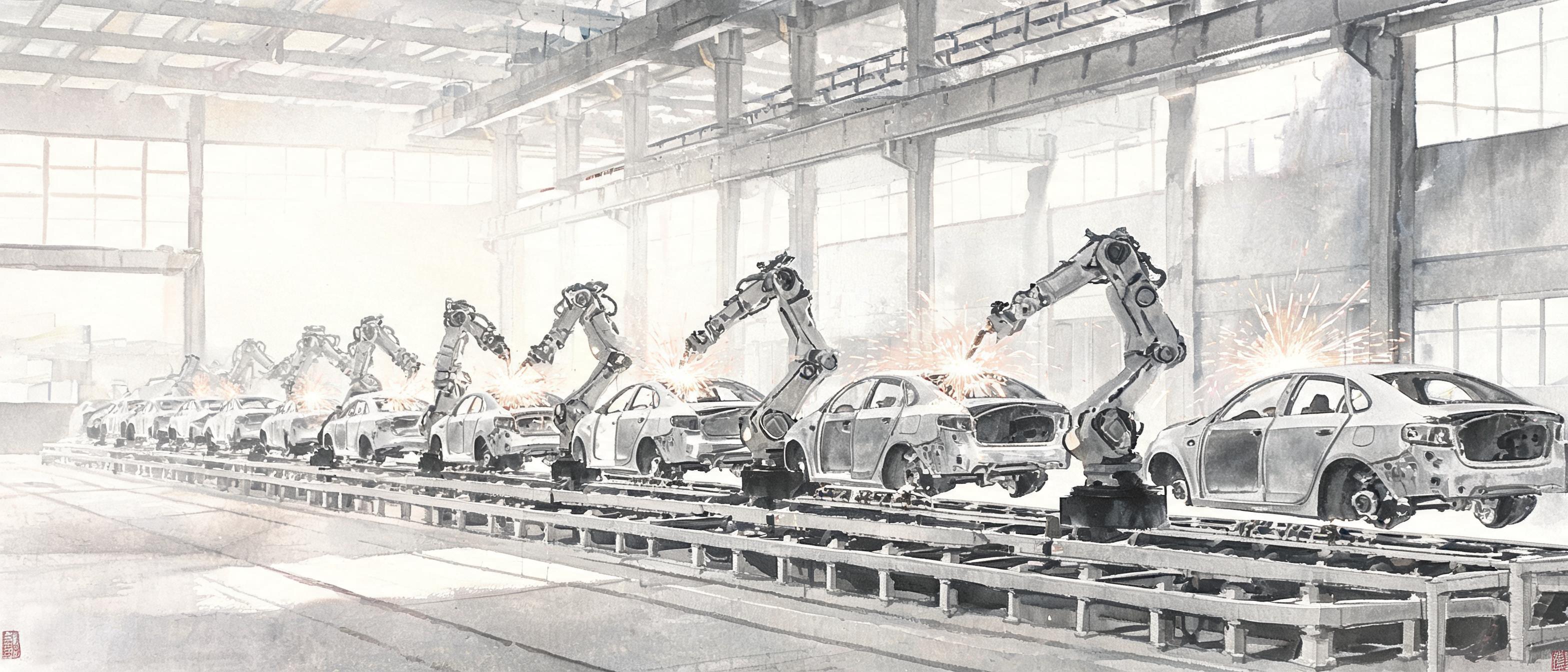 **Top 10 Automatic Welding Equipment in 2026** — Ink Wash Painting style