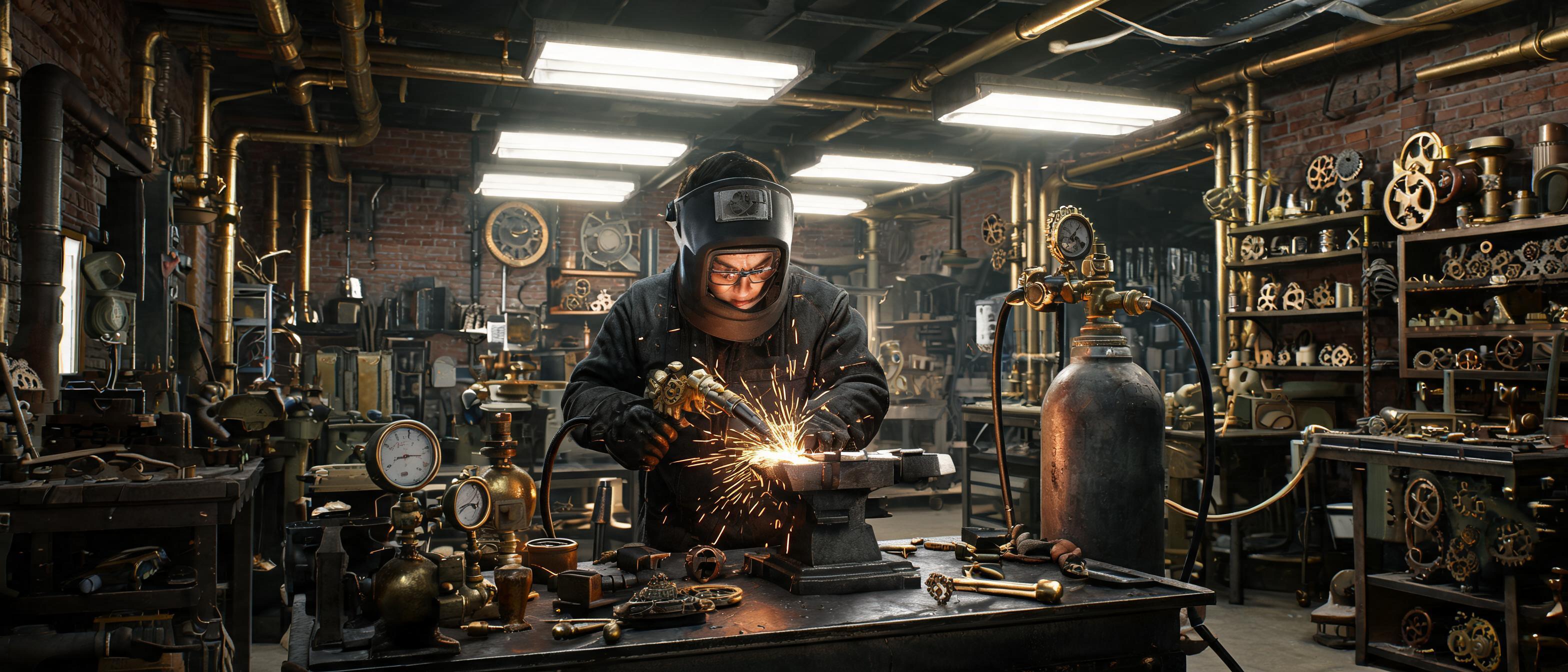 **Global Welding & Cutting Equipment Market: 2026-2035 Projections** — Steampunk style