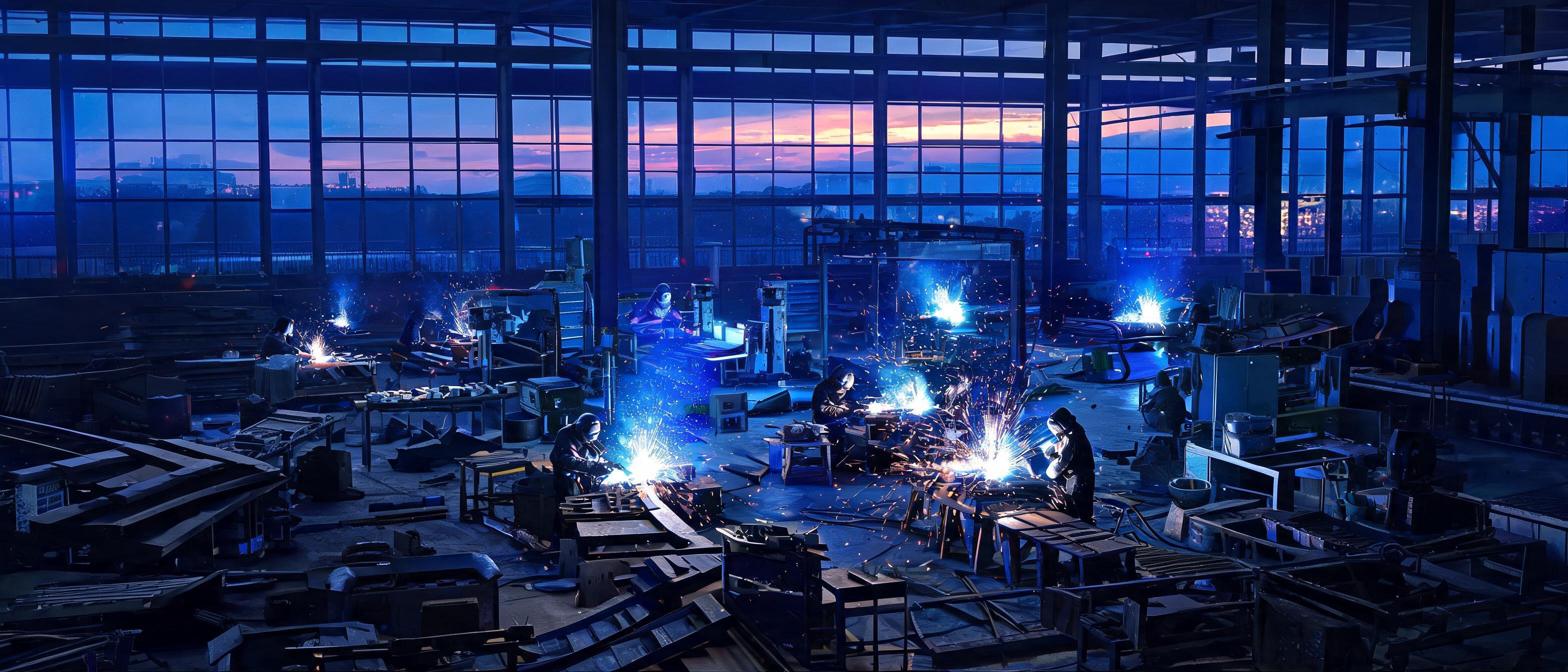Advancements in Welding Technology for Improved Productivity — Pop Art style