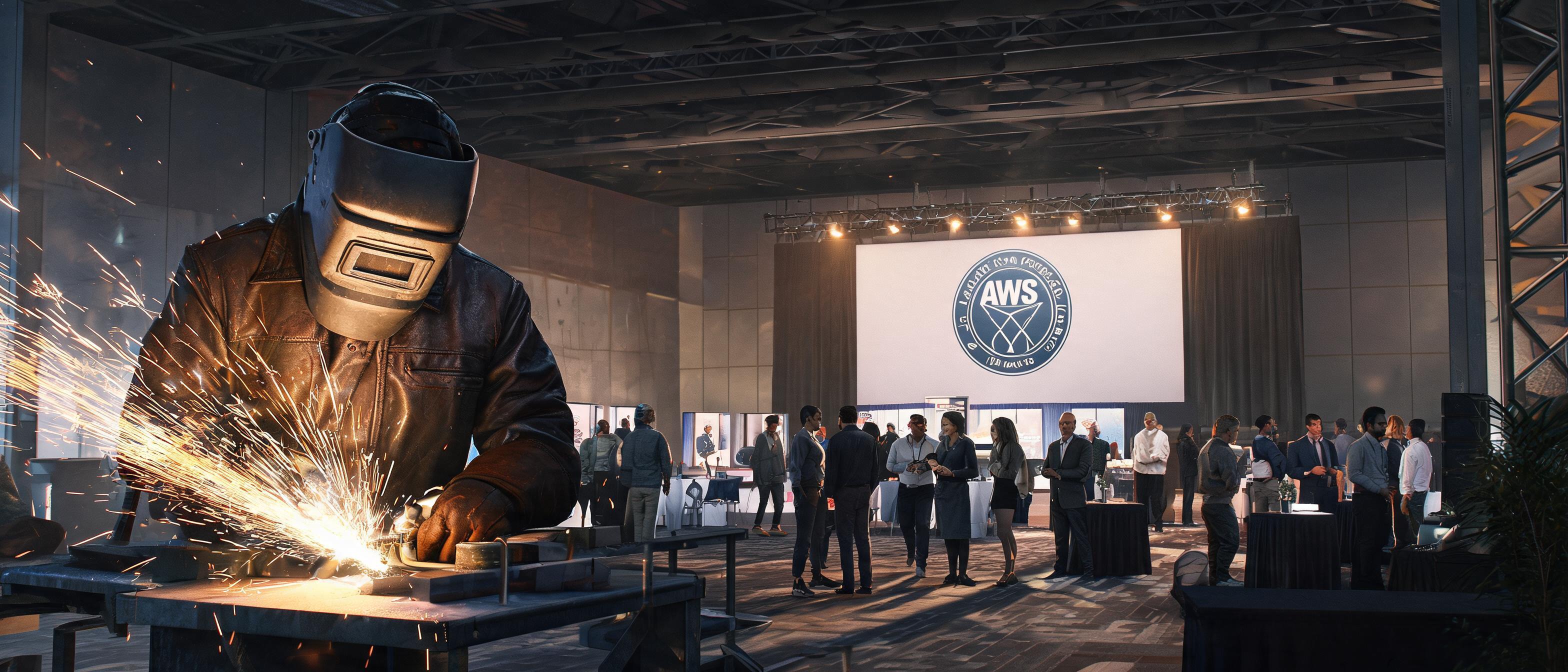 American Welding Society Announces 2026 Schedule of Technical Conferences — illustration style