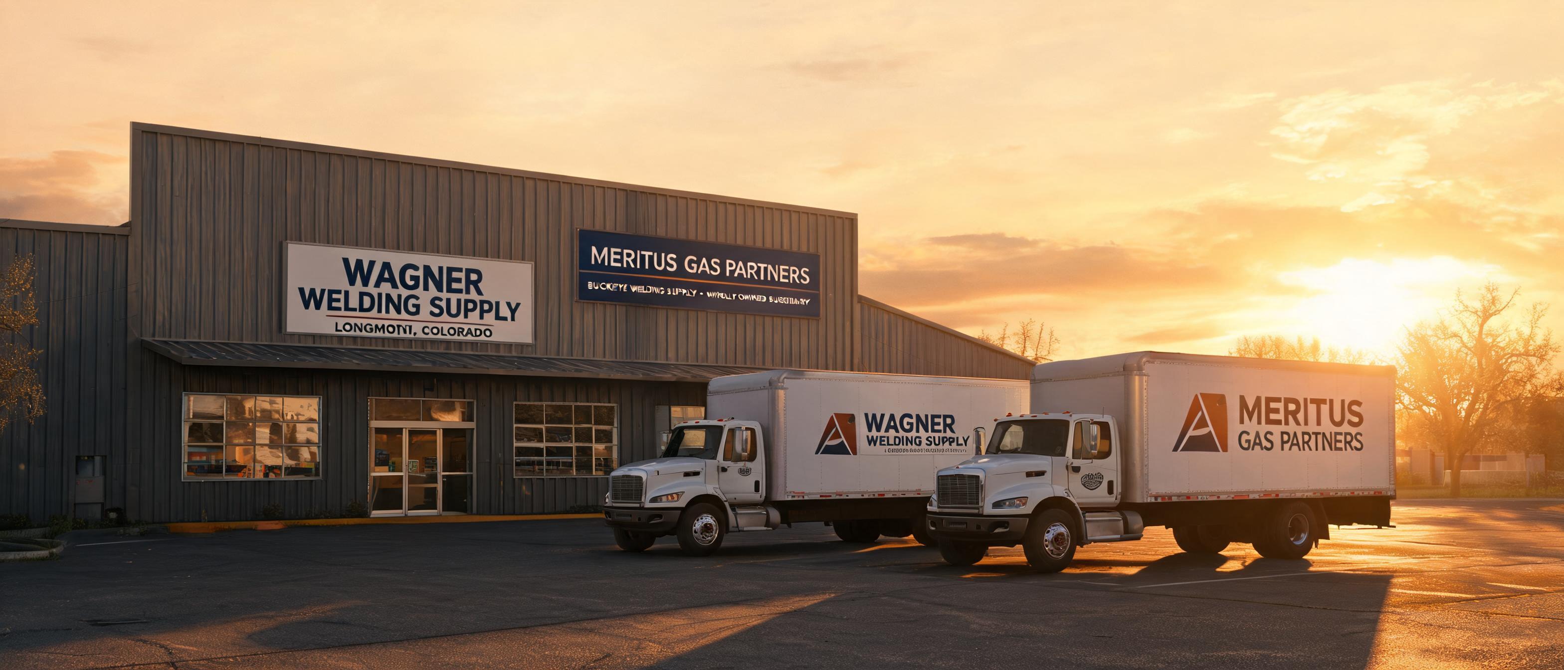 Meritus Gas Partners Acquires Wagner Welding Supply to Expand Colorado Presence — illustration style